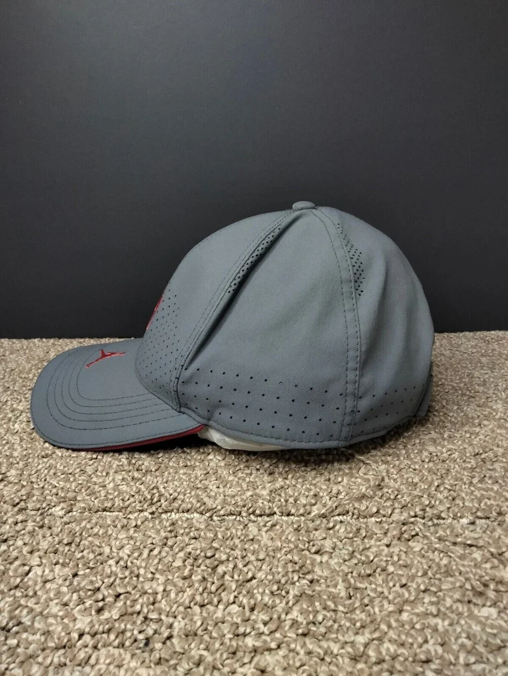 Jordan Brand Oklahoma Sooners Hat Team Sideline Performance Adjustable Cap